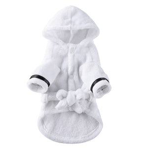 Hooded Pet Bathrobe-Furbaby Friends Gifts