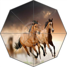 Carregar imagem no visualizador da galeria, Horse Print Umbrellas-Furbaby Friends Gifts