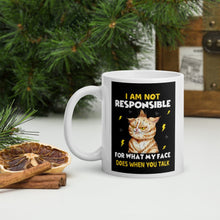 Cargar imagen en el visor de la galería, &#39;I Am Not Responsible&#39;... Ceramic Mug-Furbaby Friends Gifts