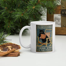 Load image into Gallery viewer, &#39;I&#39;m Outdoorsy&#39;...Ceramic Mug-Furbaby Friends Gifts