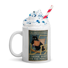 Load image into Gallery viewer, &#39;I&#39;m Outdoorsy&#39;...Ceramic Mug-Furbaby Friends Gifts