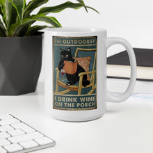 Cargar imagen en el visor de la galería, &#39;I&#39;m Outdoorsy&#39;...Ceramic Mug-Furbaby Friends Gifts