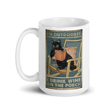 Load image into Gallery viewer, &#39;I&#39;m Outdoorsy&#39;...Ceramic Mug-Furbaby Friends Gifts