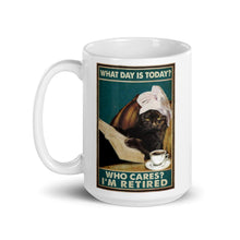 Cargar imagen en el visor de la galería, I&#39;m Retired! Ceramic Mug-Furbaby Friends Gifts