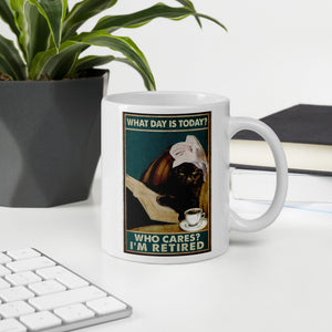 I'm Retired! Ceramic Mug-Furbaby Friends Gifts
