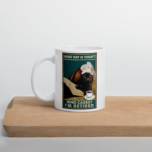 I'm Retired! Ceramic Mug-Furbaby Friends Gifts