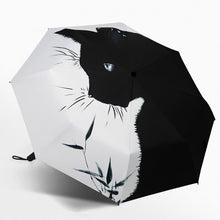 Load image into Gallery viewer, Japanese Black Cat Umbrella-Furbaby Friends Gifts