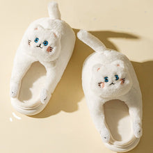 Cargar imagen en el visor de la galería, Kitty Cuddles Non-Slip Cosy Slippers-Furbaby Friends Gifts