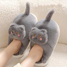 Load image into Gallery viewer, Kitty Cuddles Non-Slip Cosy Slippers-Furbaby Friends Gifts