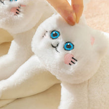 Cargar imagen en el visor de la galería, Kitty Cuddles Non-Slip Cosy Slippers-Furbaby Friends Gifts