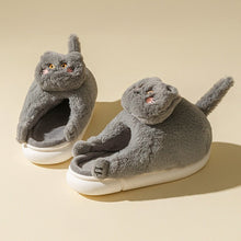 Load image into Gallery viewer, Kitty Cuddles Non-Slip Cosy Slippers-Furbaby Friends Gifts