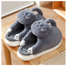 Carregar imagem no visualizador da galeria, Kitty Cuddles Non-Slip Cosy Slippers-Furbaby Friends Gifts