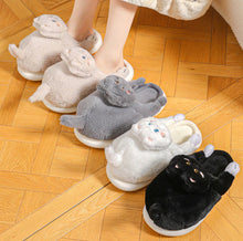 Carregar imagem no visualizador da galeria, Kitty Cuddles Non-Slip Cosy Slippers-Furbaby Friends Gifts