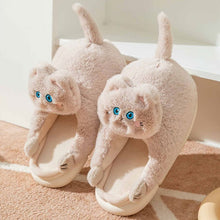 Carica l&#39;immagine nel visualizzatore di Gallery, Kitty Cuddles Non-Slip Cosy Slippers-Furbaby Friends Gifts