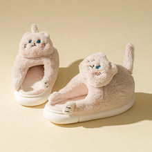 Load image into Gallery viewer, Kitty Cuddles Non-Slip Cosy Slippers-Furbaby Friends Gifts