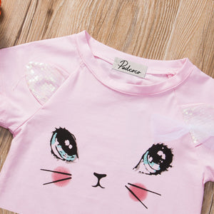 Kitty Top and Tutu Set-Furbaby Friends Gifts