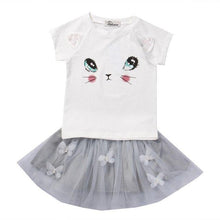 Load image into Gallery viewer, Kitty Top and Tutu Set-Furbaby Friends Gifts