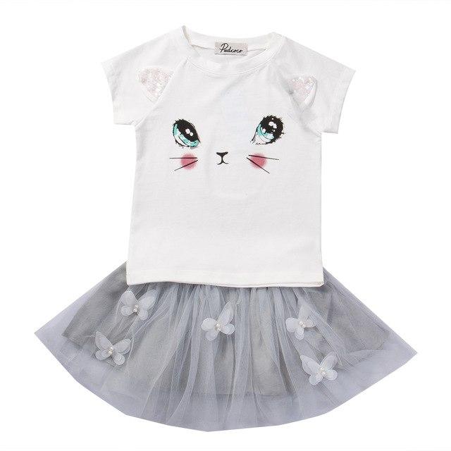 Kitty Top and Tutu Set-Furbaby Friends Gifts