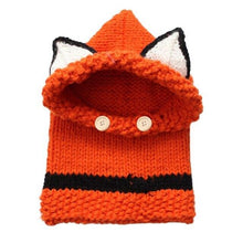 Load image into Gallery viewer, Knitted Animal Snood/ Hat &amp; Scarf-Furbaby Friends Gifts