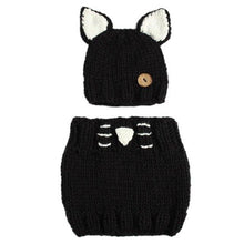 Load image into Gallery viewer, Knitted Animal Snood/ Hat &amp; Scarf-Furbaby Friends Gifts