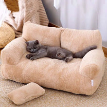 Carica l&#39;immagine nel visualizzatore di Gallery, Luxury Cosy Cat Sofa Bed-Furbaby Friends Gifts