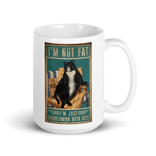 Load image into Gallery viewer, &#39;Overflowing with Sexy!&#39; Ceramic Mug-Furbaby Friends Gifts