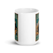 Cargar imagen en el visor de la galería, &#39;Overflowing with Sexy!&#39; Ceramic Mug-Furbaby Friends Gifts