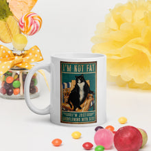 Cargar imagen en el visor de la galería, &#39;Overflowing with Sexy!&#39; Ceramic Mug-Furbaby Friends Gifts