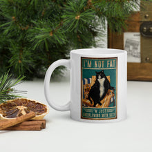 Load image into Gallery viewer, &#39;Overflowing with Sexy!&#39; Ceramic Mug-Furbaby Friends Gifts