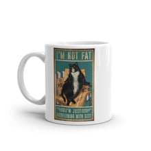 Load image into Gallery viewer, &#39;Overflowing with Sexy!&#39; Ceramic Mug-Furbaby Friends Gifts