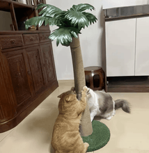 Carica l&#39;immagine nel visualizzatore di Gallery, Palm Tree Cat Scratching Post-Furbaby Friends Gifts