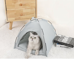 Pet Tent Camping Bed-Furbaby Friends Gifts