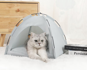 Pet Tent Camping Bed-Furbaby Friends Gifts