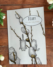 Laden Sie das Bild in den Galerie-Viewer, Pussywillow Kitties Diary Journals-Furbaby Friends Gifts