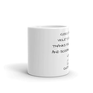 Roses are Red....(Personalised Ceramic Cat Mug)-Furbaby Friends Gifts