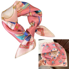 Load image into Gallery viewer, Silk Equestrian Pattern Scarves-Furbaby Friends Gifts