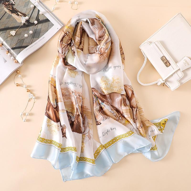 Silky Equestrian Scarf-Furbaby Friends Gifts