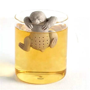 Sloth-in-a-Mug Tea strainer-Furbaby Friends Gifts