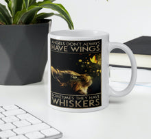 Cargar imagen en el visor de la galería, &#39;Sometimes They Have Whiskers&#39; Ceramic Mug-Furbaby Friends Gifts