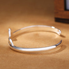 Load image into Gallery viewer, Sterling Silver &#39;Cuddling Cat&#39; Bracelet-Furbaby Friends Gifts