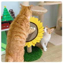 Load image into Gallery viewer, Sunflower Cat Scratching Post-Furbaby Friends Gifts
