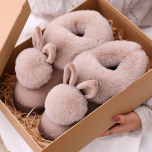 Super Cosy Bunny Slippers-Furbaby Friends Gifts