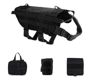 Tactical Military-Style Dog Harness Vest-Furbaby Friends Gifts