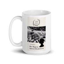 Load image into Gallery viewer, The Queen, Heather &amp; Buzz Ceramic Gift Mug-Furbaby Friends Gifts