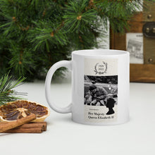 Load image into Gallery viewer, The Queen, Heather &amp; Buzz Ceramic Gift Mug-Furbaby Friends Gifts