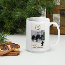 Load image into Gallery viewer, The Queen &amp; President Reagan Ceramic Gift Mug-Furbaby Friends Gifts