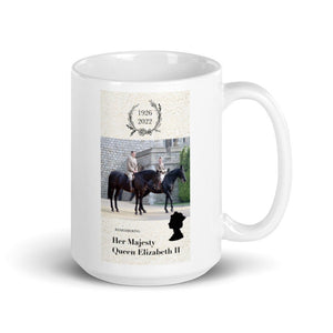 The Queen & President Reagan Ceramic Gift Mug-Furbaby Friends Gifts