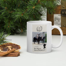 Load image into Gallery viewer, The Queen &amp; President Reagan Ceramic Gift Mug-Furbaby Friends Gifts