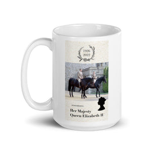 The Queen & President Reagan Ceramic Gift Mug-Furbaby Friends Gifts