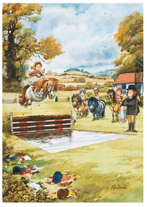 Thelwell Pony Notecards with Envelopes - 10 Pack-Furbaby Friends Gifts